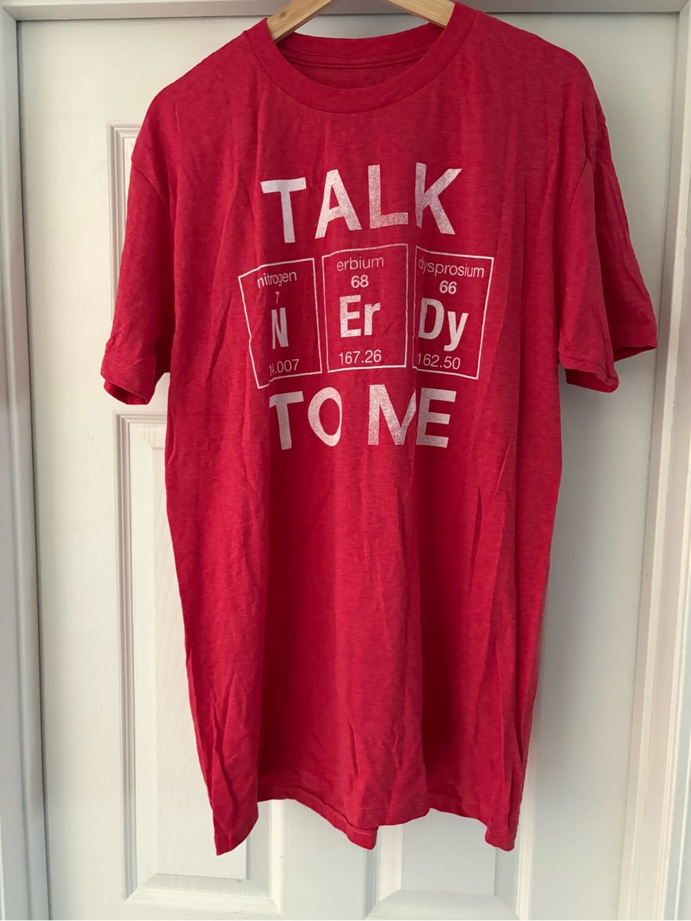 Well Worn Red 'Talk Nerdy to Me' Graphic Tee